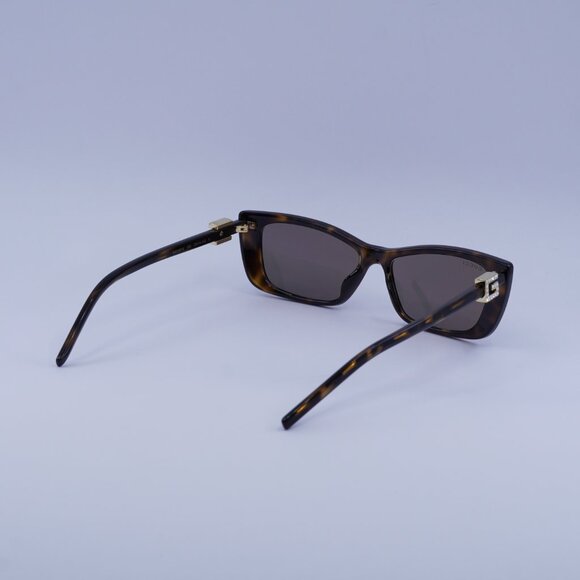 Gucci GG1681S 003 Sunglasses Havana Cat Eye Frame, Grey Mirror Lenses - Picture 12 of 13